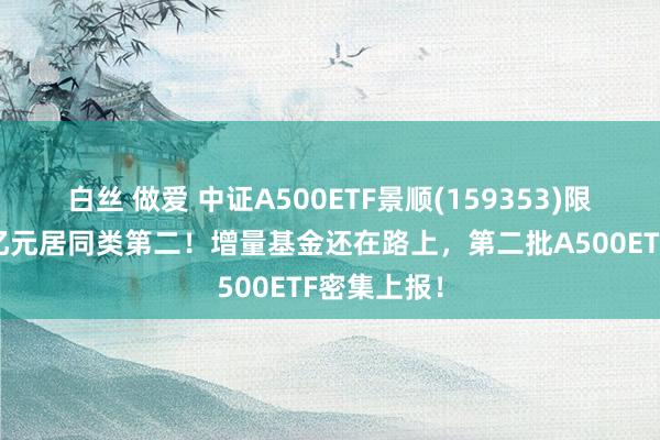 白丝 做爱 中证A500ETF景顺(159353)限度轻松70亿元居同类第二！增量基金还在路上，第二批A500ETF密集上报！